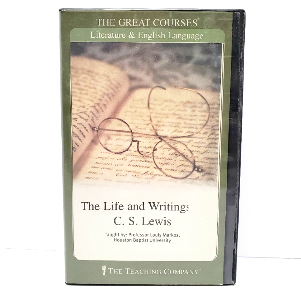 Great Courses  The Life & Writings of C.S. Lewis Audio Cassette Box Set